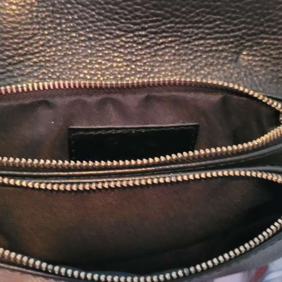 Crossbody Italian Leather Bag / Pouch - Picture 4 of 5